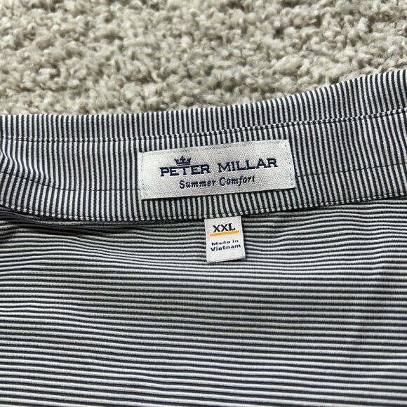 Peter Millar Golf Polo Men's XXL Short Sleeve - Picture 4 of 8